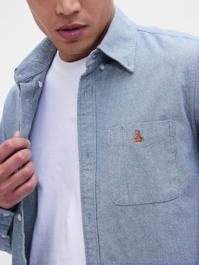 ブラナンベア オックスフォードシャツ-3