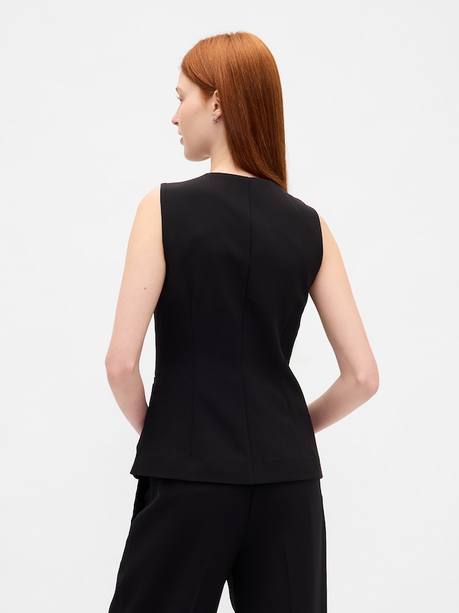 ハイネック ベスト-2