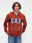 リラックス GAPロゴ ジップアップパーカー-0