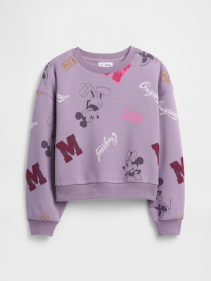 GapKids × ディズニー オーバーサイズ プリント スウェットシャツ
