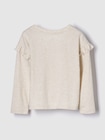 babyGap GAPロゴ ラッフルフリル クルーネックTシャツ-1