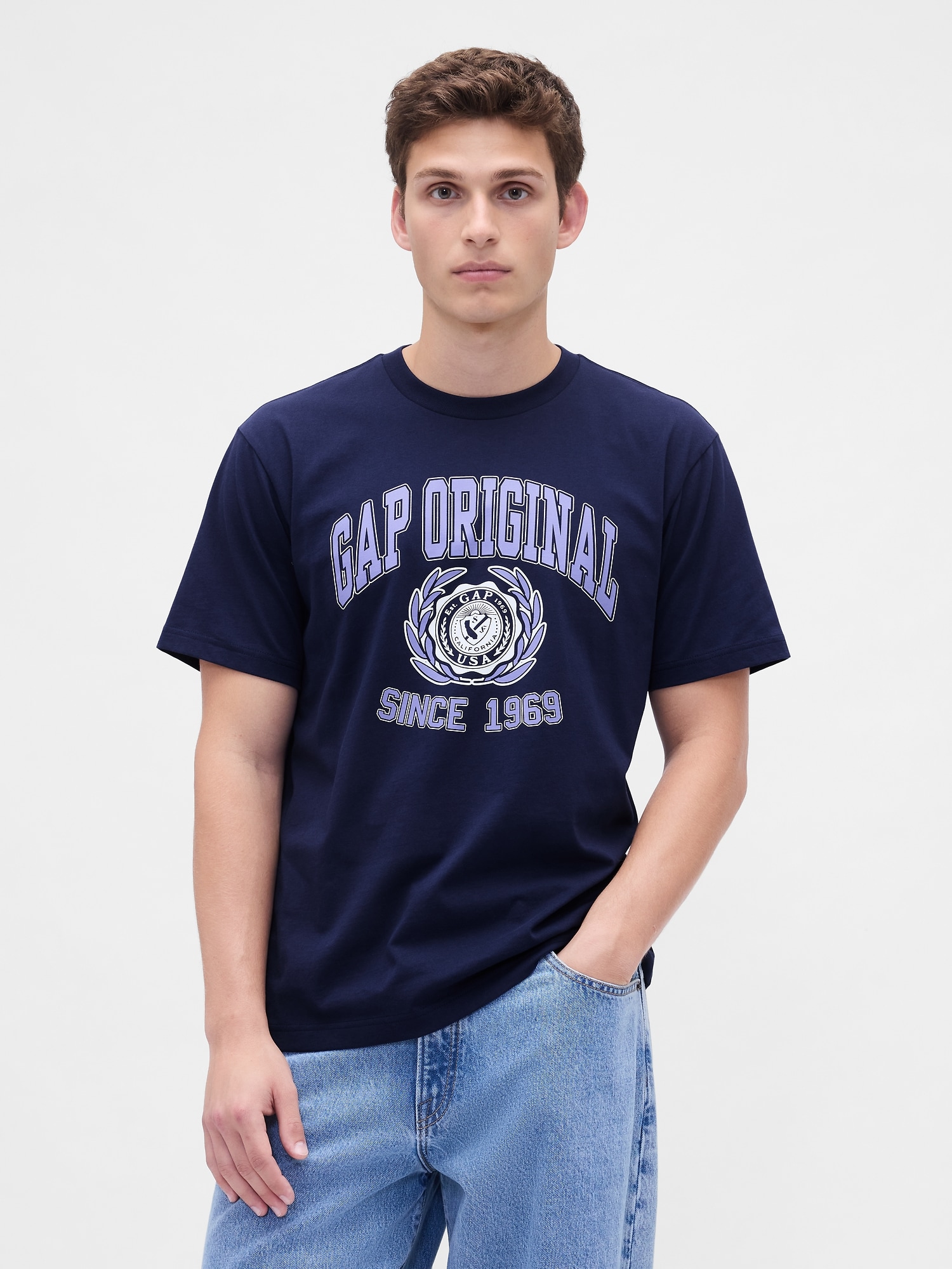 エブリディ ソフト リラックス グラフィックtシャツ