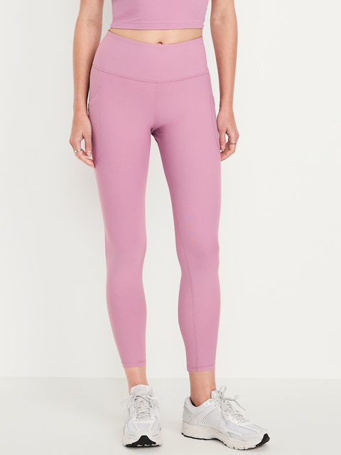 High-Waisted PowerSoft 7/8 Pocket Leggings