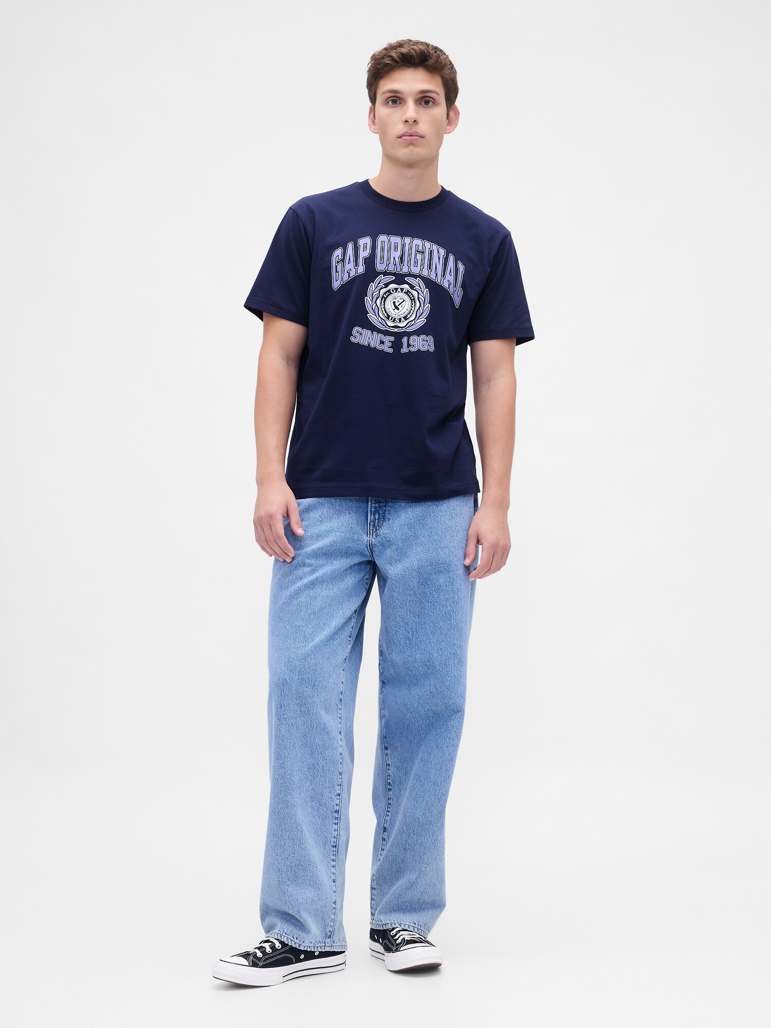 エブリディ ソフト リラックス グラフィックTシャツ-1