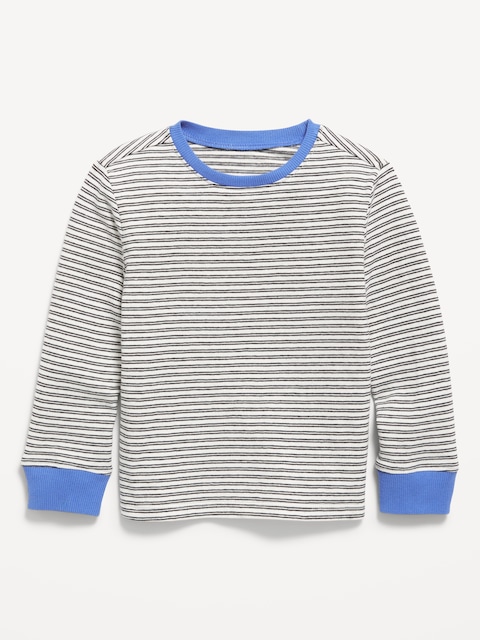 Printed Long-Sleeve T-Shirt for Toddler Boys