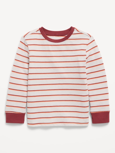 Printed Long-Sleeve T-Shirt for Toddler Boys