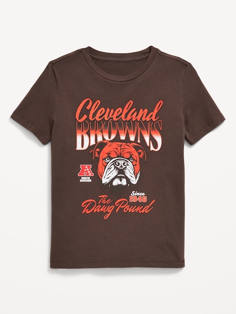 Cleveland Browns Gender-Neutral Graphic T-Shirt for Kids