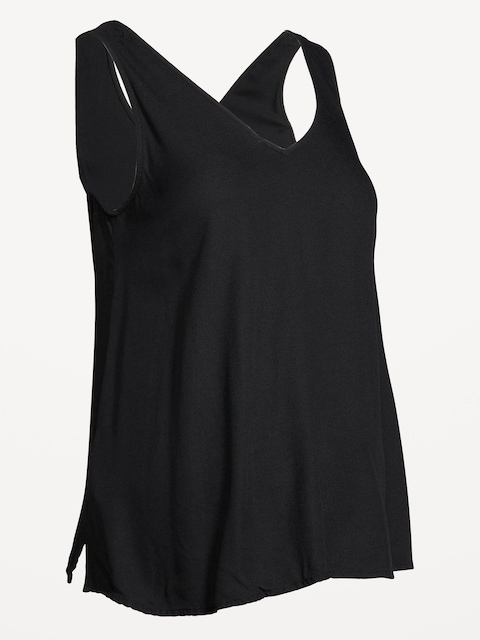 CAMISOLE EN CRÊPE DE MATERNITÉ