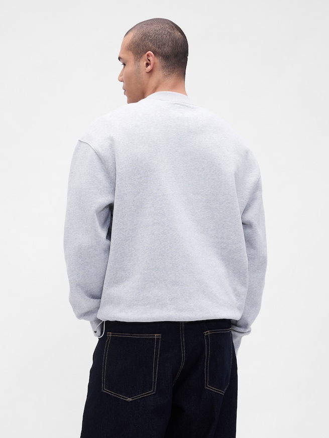 ヴィンテージソフト オーバーサイズ GAPロゴ スウェットシャツ-2