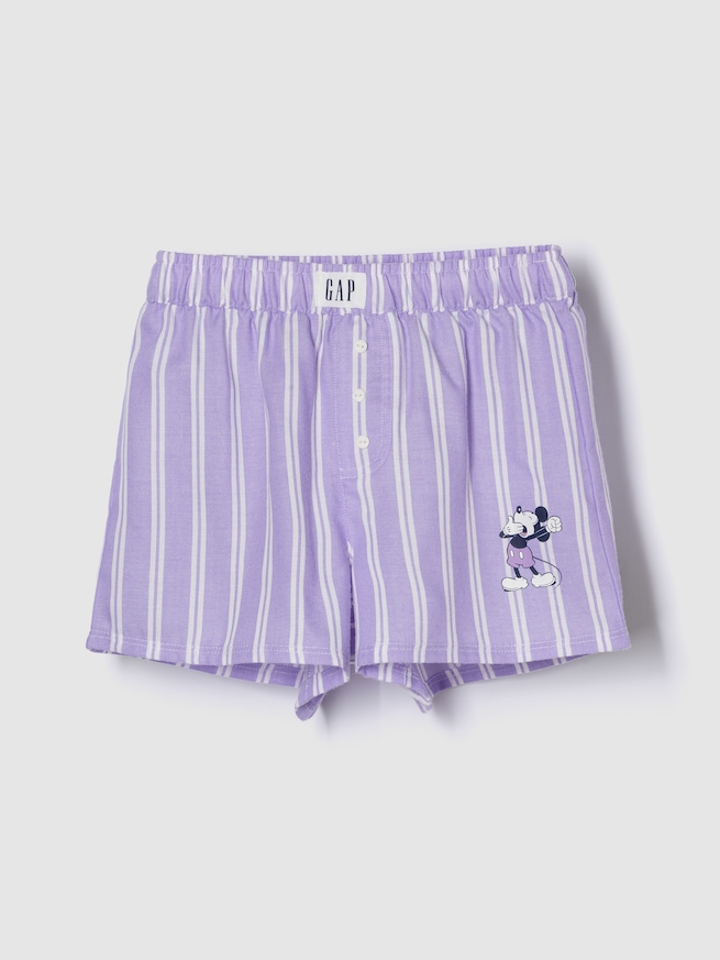 Gap × ディズニー リサイクル フランネル パジャマボクサーショートパンツ (キッズ)-0