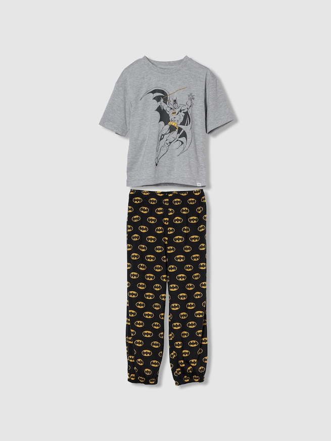 バットマン リサイクル パジャマ ジョガーパンツセット (キッズ)-0