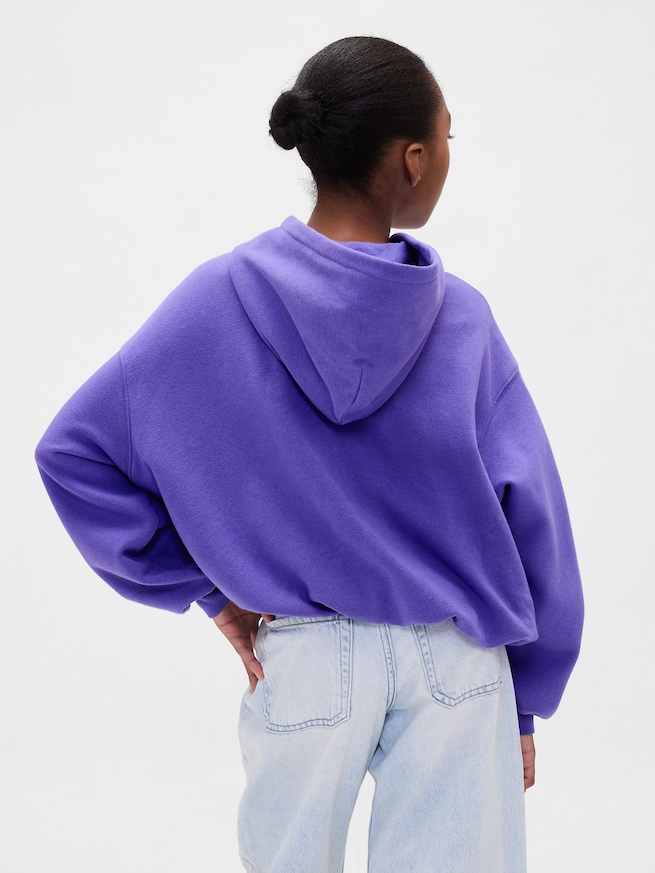 ヴィンテージソフト オーバーサイズ バブルパーカー (キッズ)-2