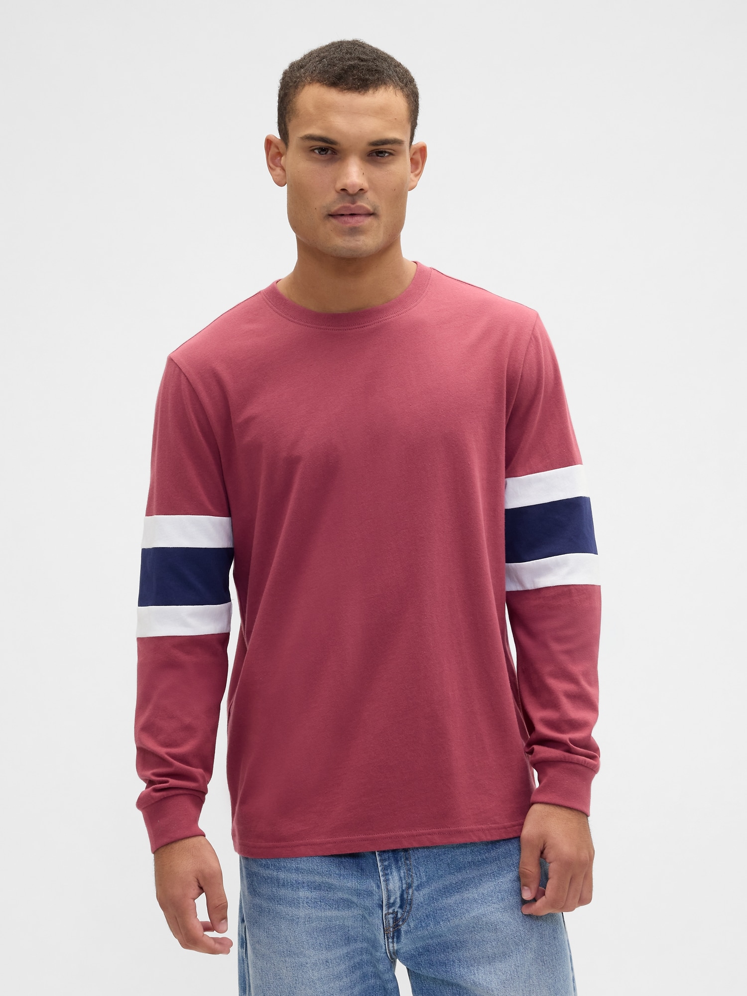 Everyday Soft Varsity Crewneck T-Shirt