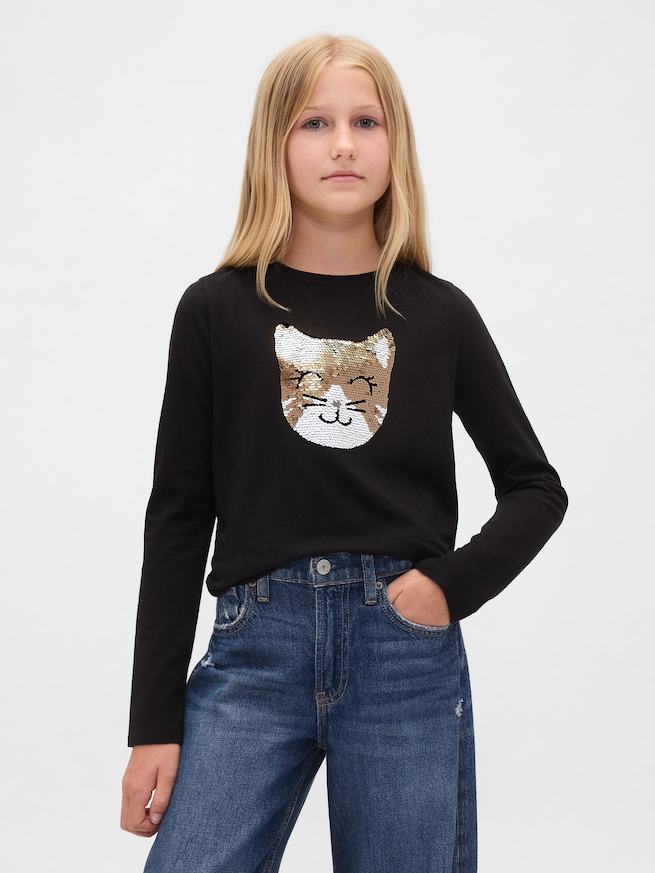 フリッピースパンコール グラフィックTシャツ (キッズ)-0