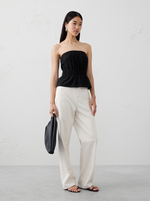 Cinched-Waist Top