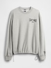 ヴィンテージソフト オーバーサイズ GAPロゴ スウェットシャツ-4