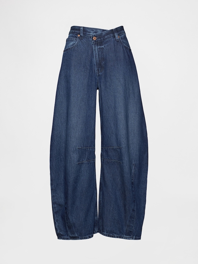 ハイライズ ウルトラソフト クロスオーバー ホースシューデニム-6