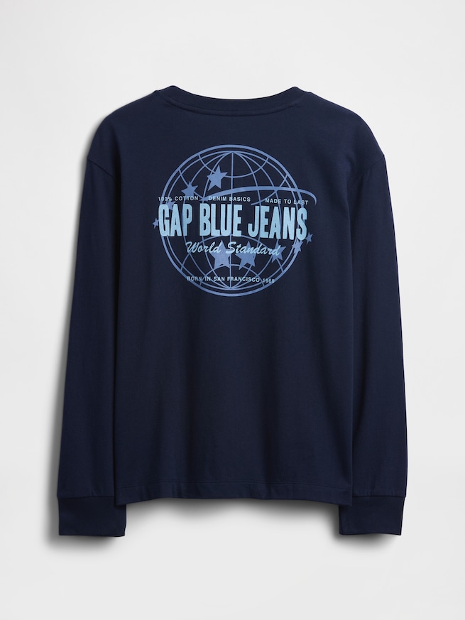 リラックスフィット ロゴTシャツ (キッズ)-1