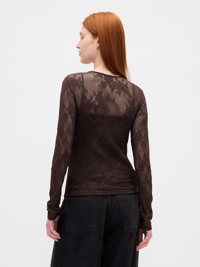 レース シアートップス-2