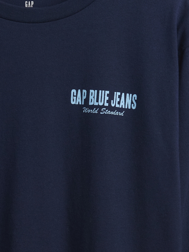 リラックスフィット ロゴTシャツ (キッズ)-2