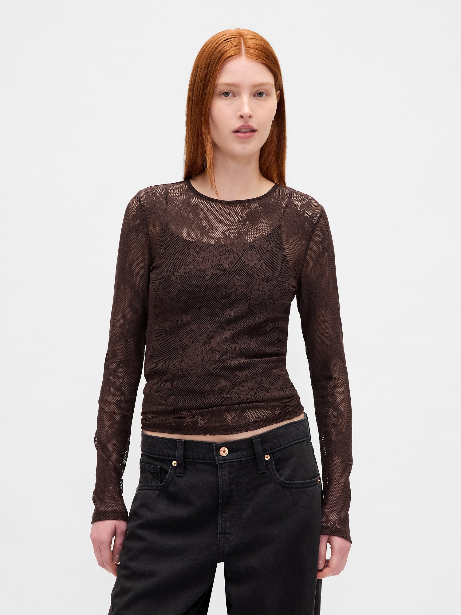 Gap レース シアートップス Gap レース シアートップス