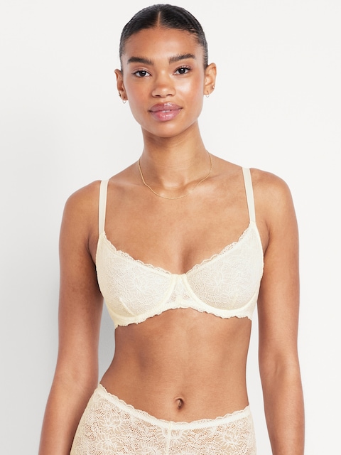 Lace Balconette Bra