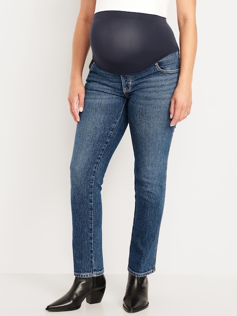 JEAN ÉTROIT RÉTRO À PANNEAU COUVRANT DE MATERNITÉ