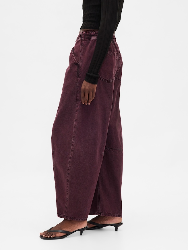 ミッドライズ ウルトラソフト イージーウエスト ホースシューデニム-2