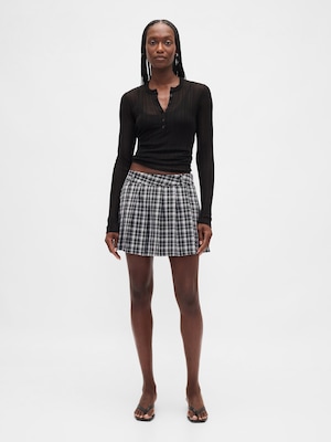 プリーツ ミニスカート・スコート