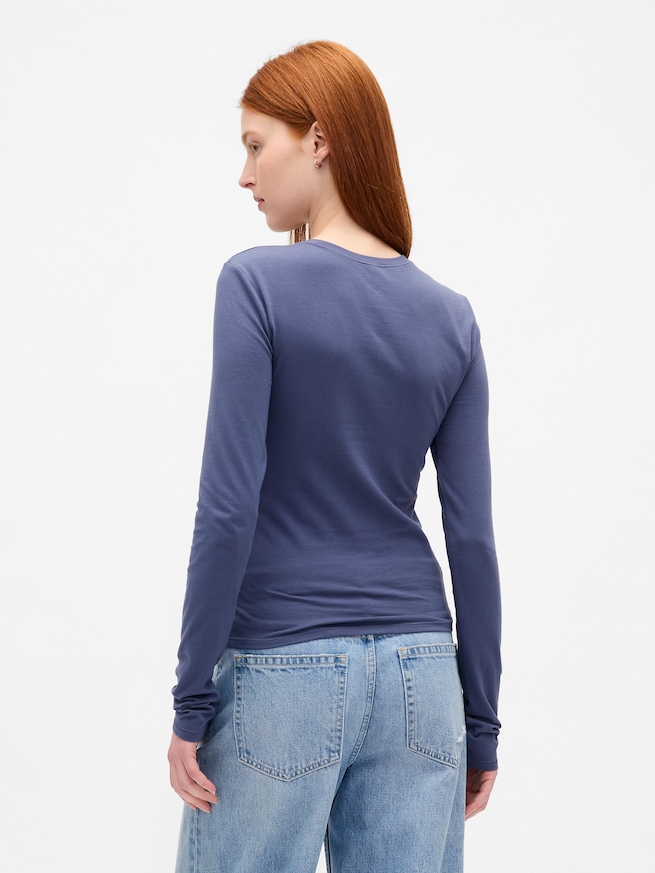 クロースニット ジャージーTシャツ-2