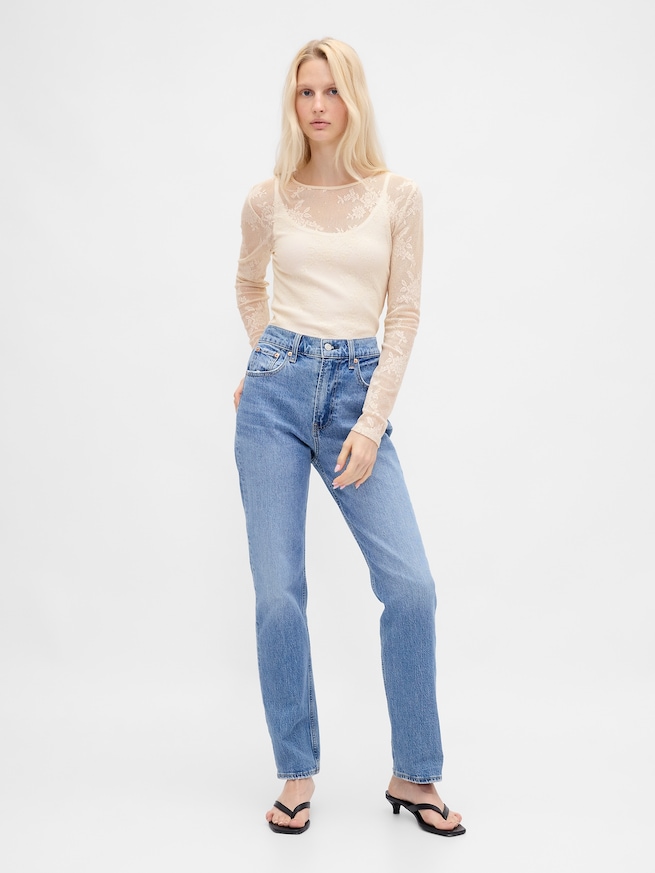 レース シアートップス-1