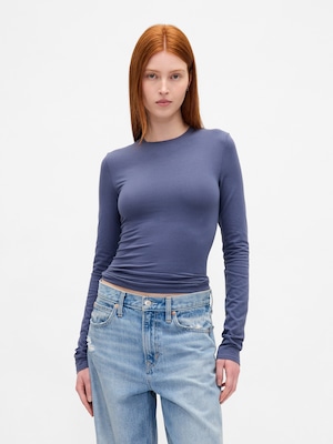 クロースニット ジャージーTシャツ