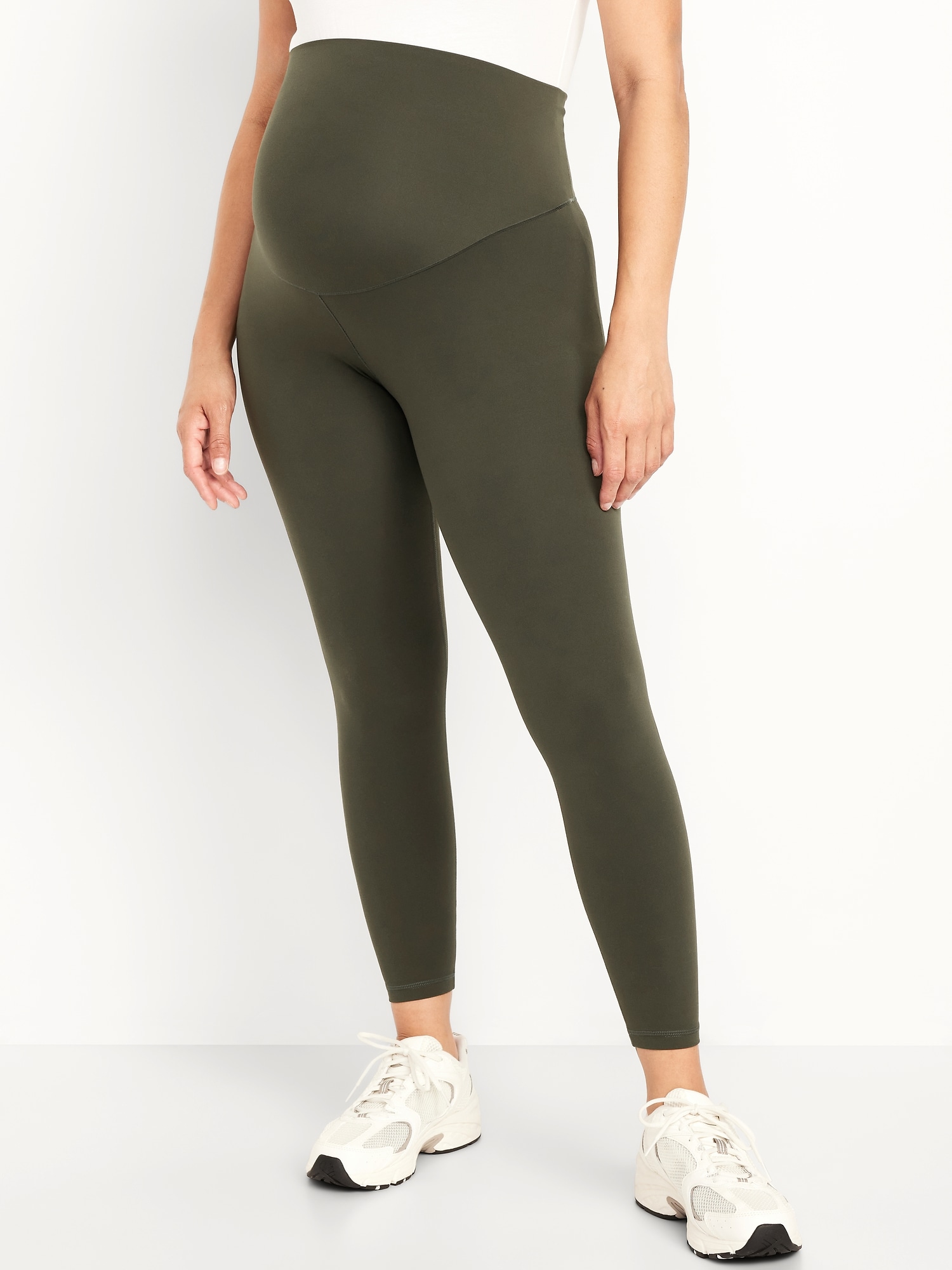 Maternity Full-Panel StudioSmooth 7/8 Leggings