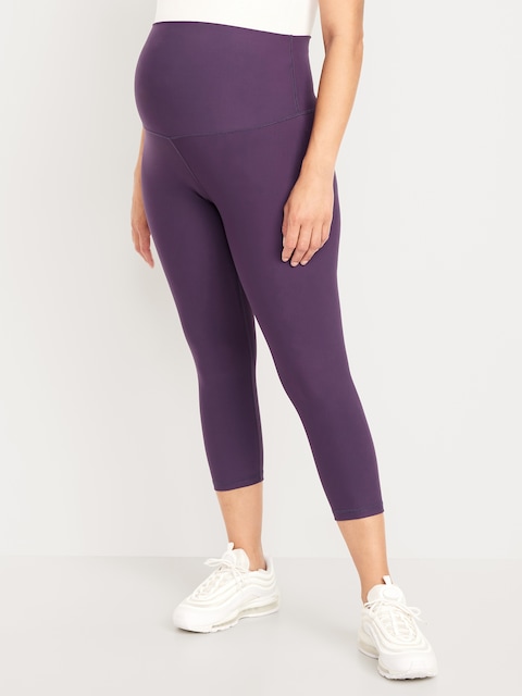 LEGGING POWERSOFT LONGUEUR CHEVILLE À PANNEAU COUVRANT DE MATERNITÉ