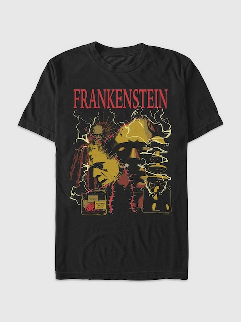 Frankenstein Terror Experiment Graphic T-Shirt