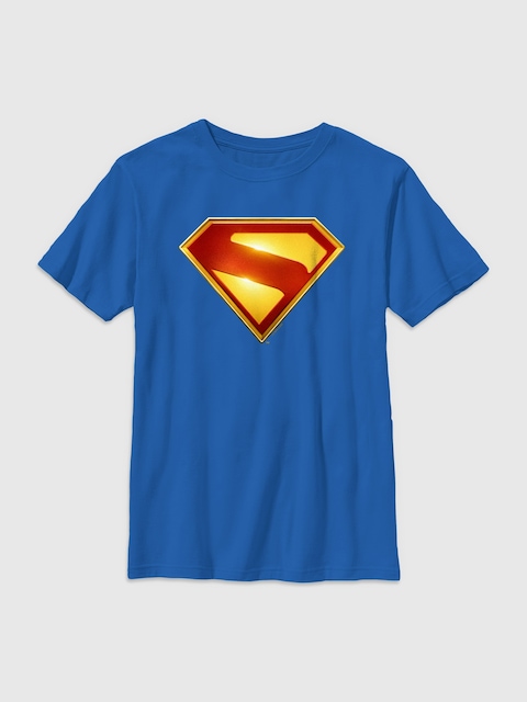 Superman Gender-Neutral Graphic T-Shirt for Kids