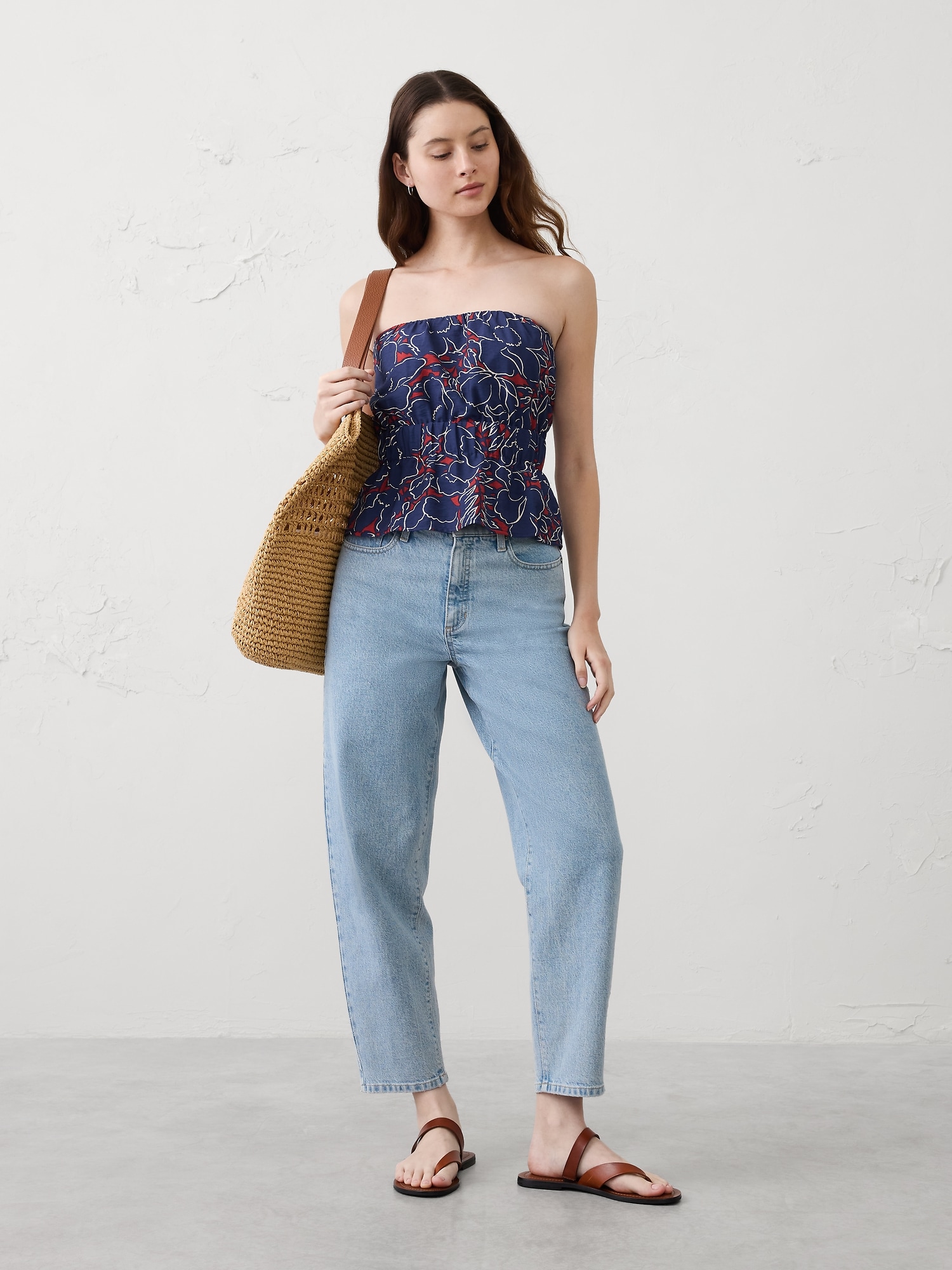 Cinched-Waist Top