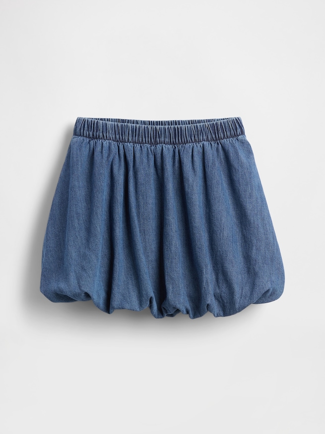 デニム バブル バブルスカート (キッズ)-1