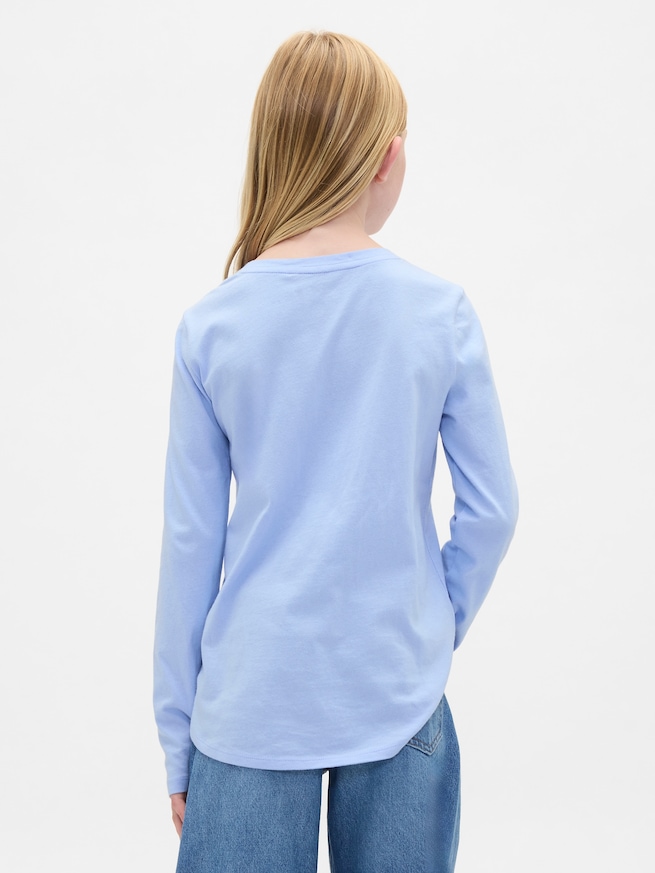 GapKids × ディズニー リラックスフィット フリッピー スパンコール グラフィック Tシャツ-2