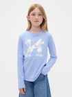 GapKids × ディズニー リラックスフィット フリッピー スパンコール グラフィック Tシャツ-0
