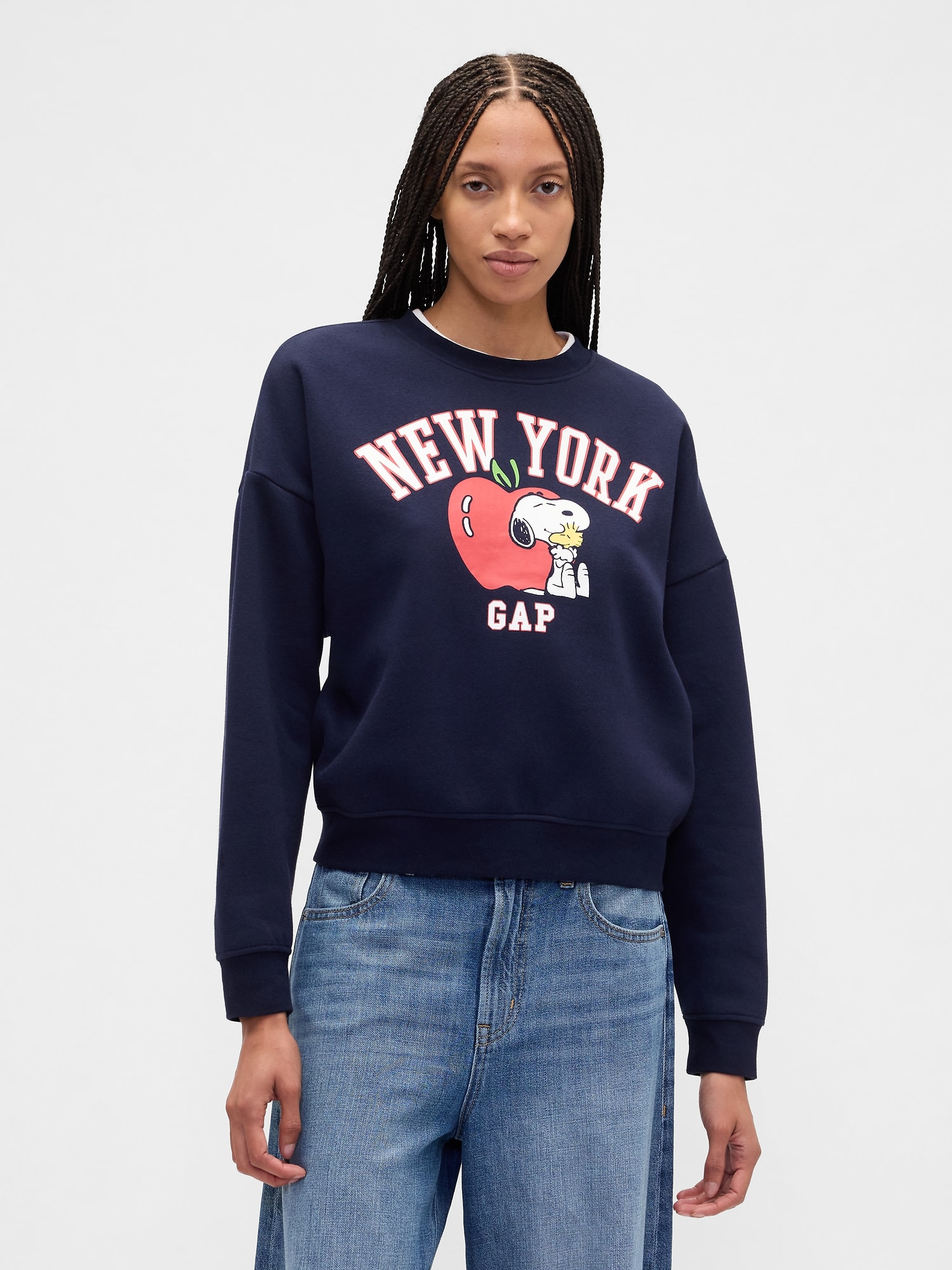 Oversized Gap Logo Sweatshirt