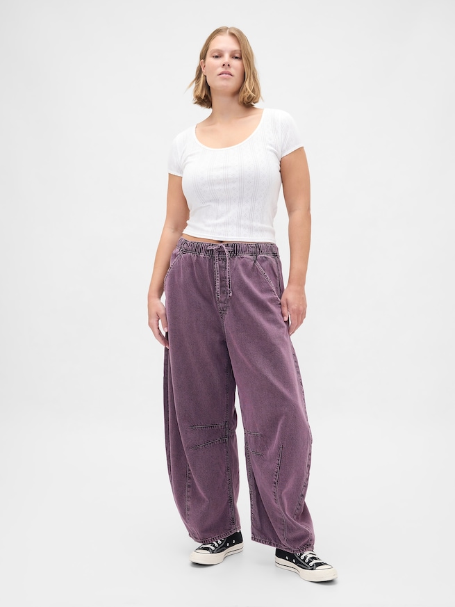 ミッドライズ ウルトラソフト イージーウエスト ホースシューデニム-4