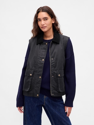 ワックス キャンバス バーンベスト