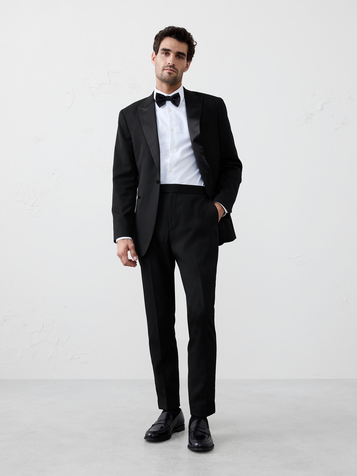 Luxe Tuxedo Suit Trouser