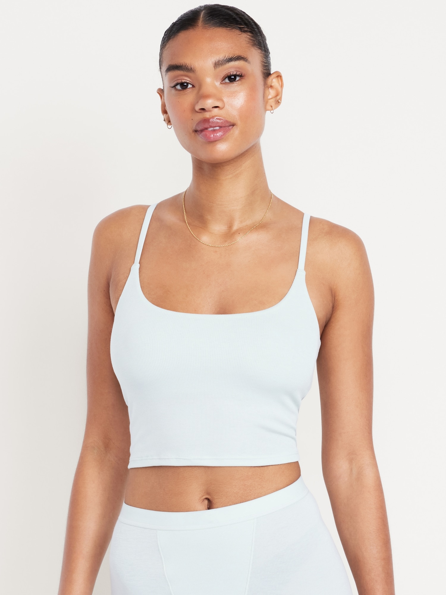 Rib-Knit Brami Top