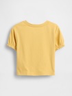 Gap &times; ディズニー ラッフルフリル袖 Tシャツ (幼児・ベビー)-1