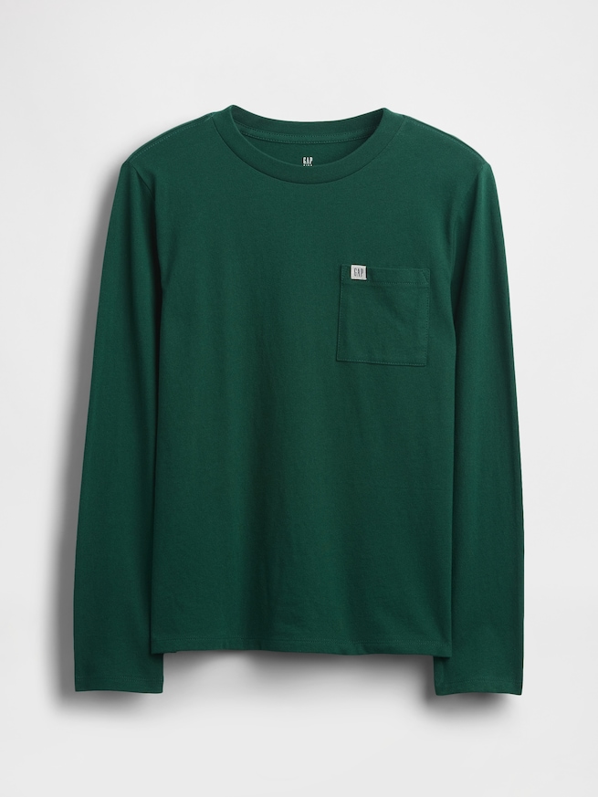 GAPロゴ ポケットTシャツ (キッズ)-0