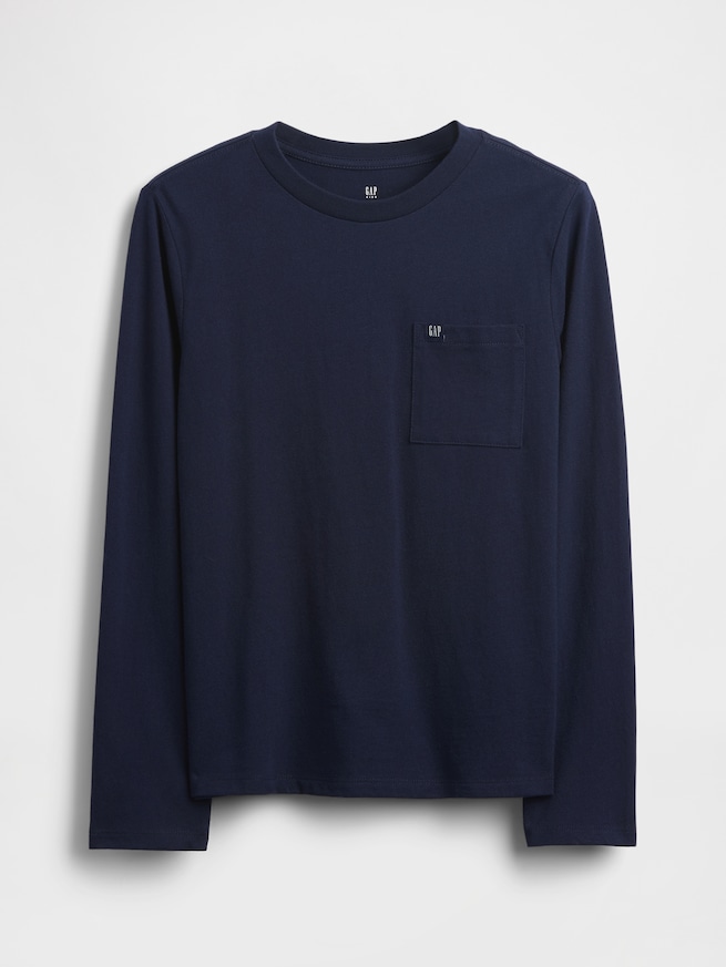 GAPロゴ ポケットTシャツ (キッズ)-0