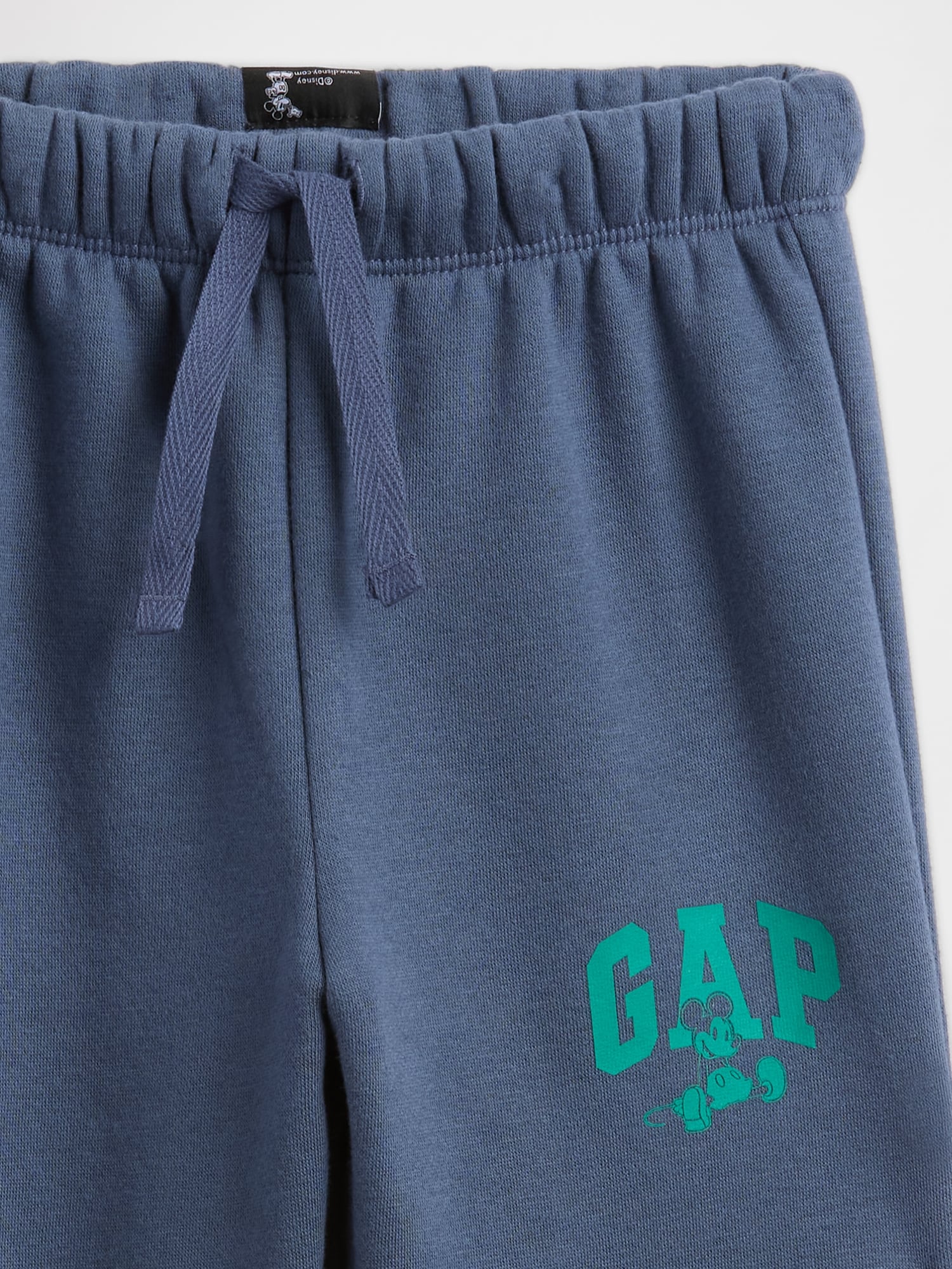 babyGap × ディズニー ミッキーマウス リラックスフィット GAPロゴ プルオンジョガーパンツ-2