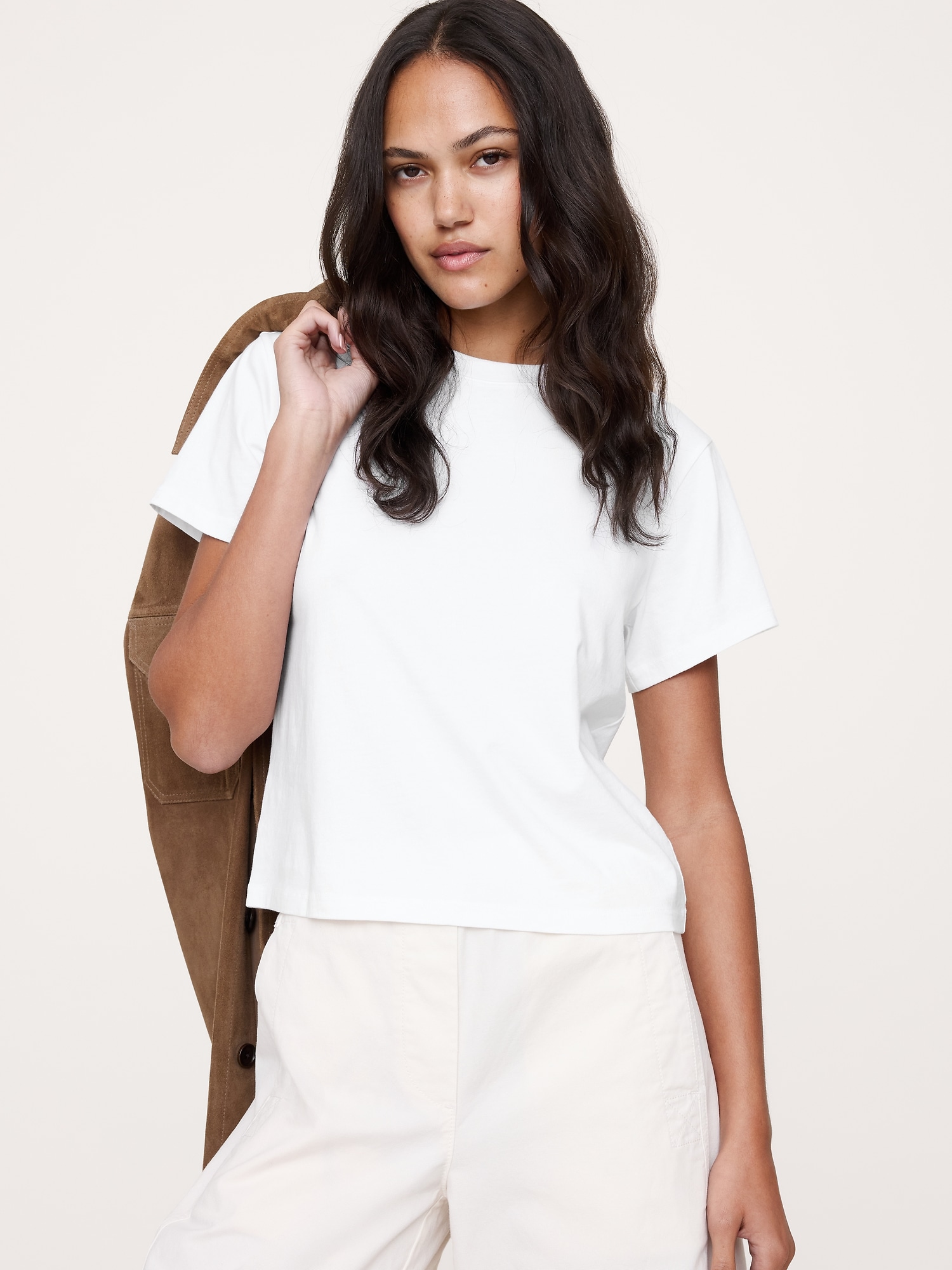 Vintage Cotton Crew-Neck T-Shirt